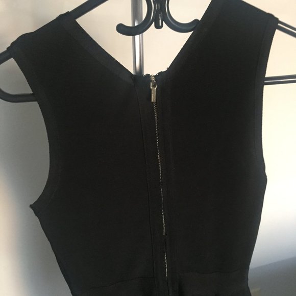 Black Bebe Mini-dress Size Small - Picture 4 of 7